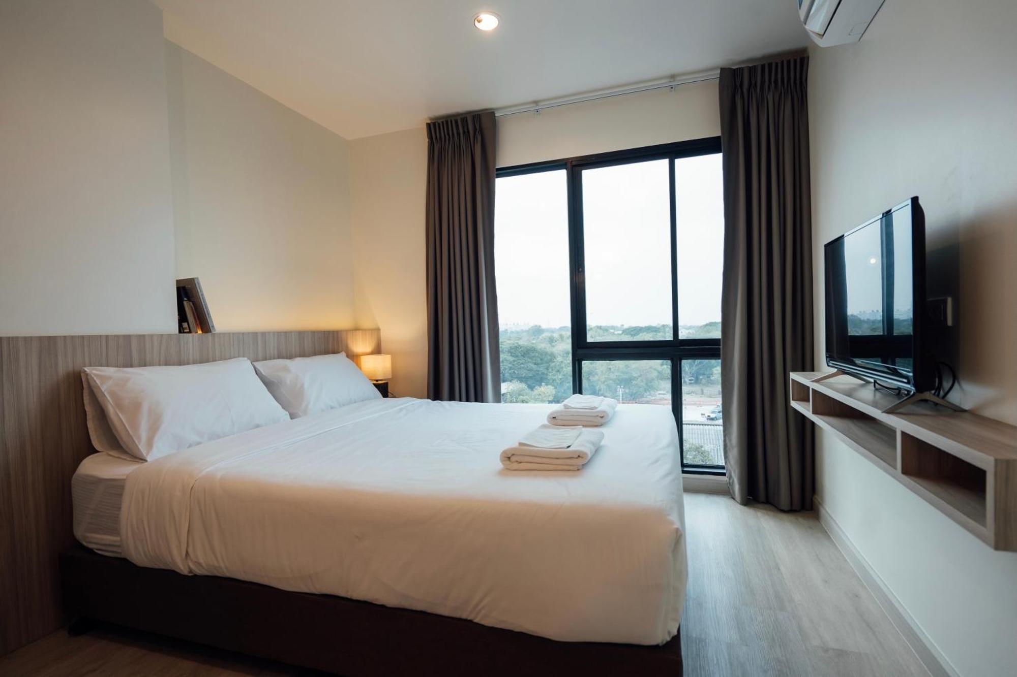 Ferienwohnung Theview Chaengwattana14 เดอะวิวแจ้งวัฒนะ14 Bangkok Exterior foto